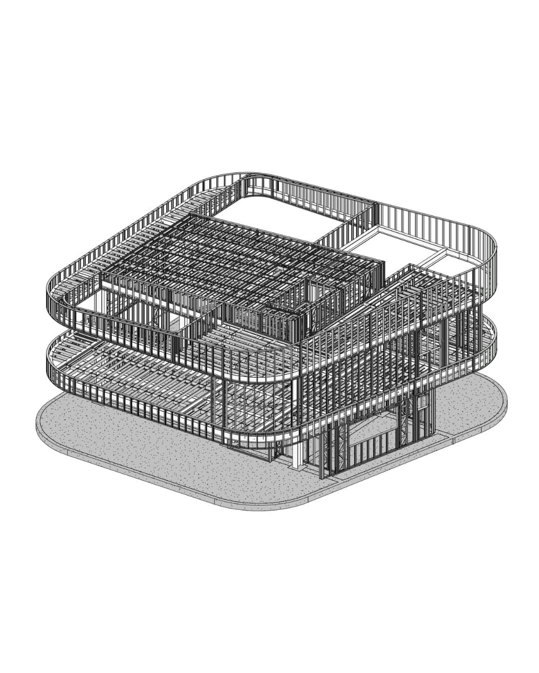 Modelo BIM estructural